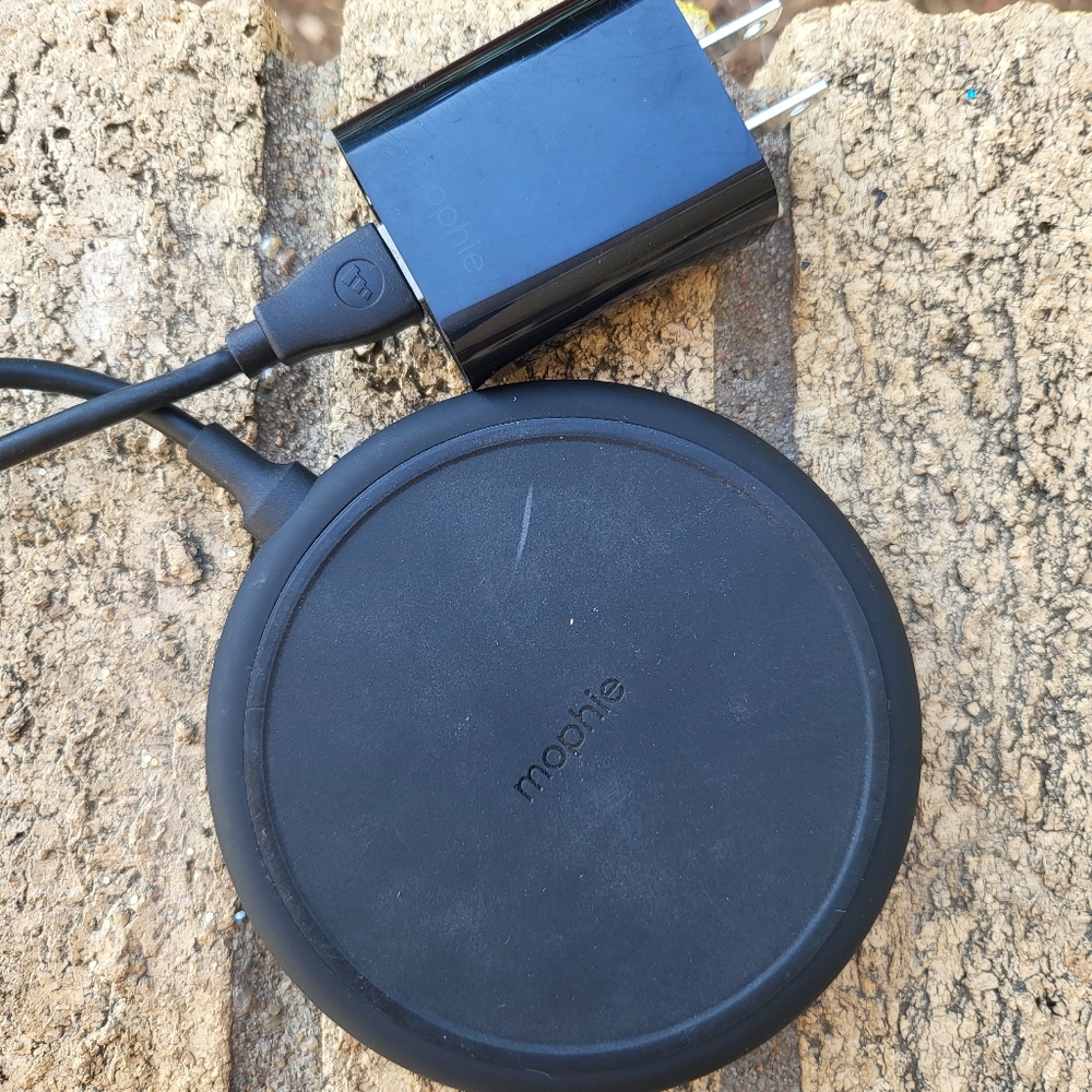 Mophie wireless charger.
